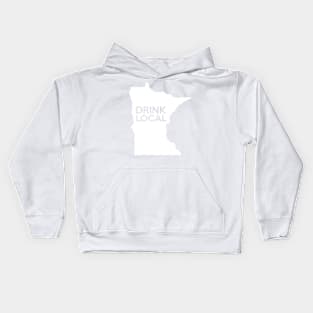 Minnesota Drink Local MN Kids Hoodie